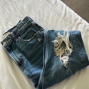 Abercrombie & Fitch The Mom high rise jeans